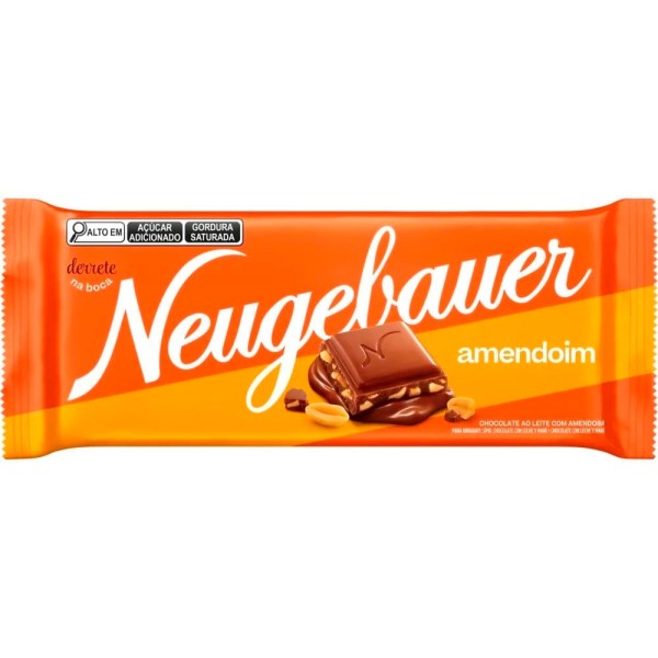 Encontraproduto.com.br - Chocolate Neugebauer Amendoim Pacote com 80g