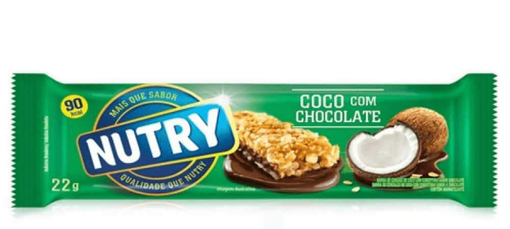 Encontraproduto.com.br - Barra de Cereal  Nutry Coco com Chocolate 22g