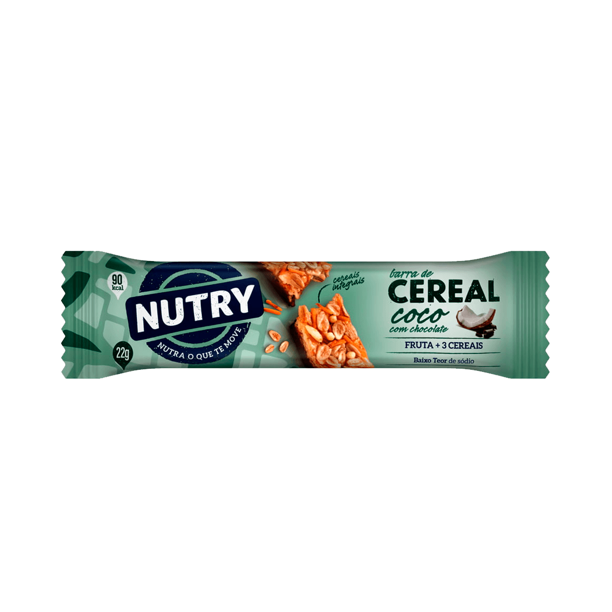 Encontraproduto.com.br - Barra de Cereal  Nutry Coco com Chocolate 22g