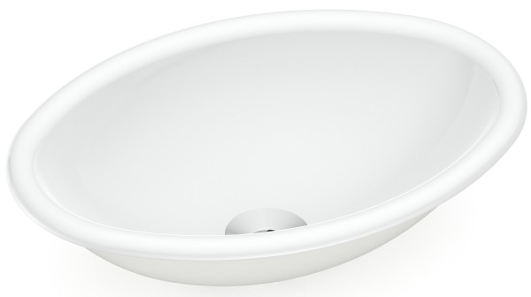 Encontraproduto.com.br - Cuba Incepa Sobrepor Oval 435x310 SMSL 01 Branco 1101480017100