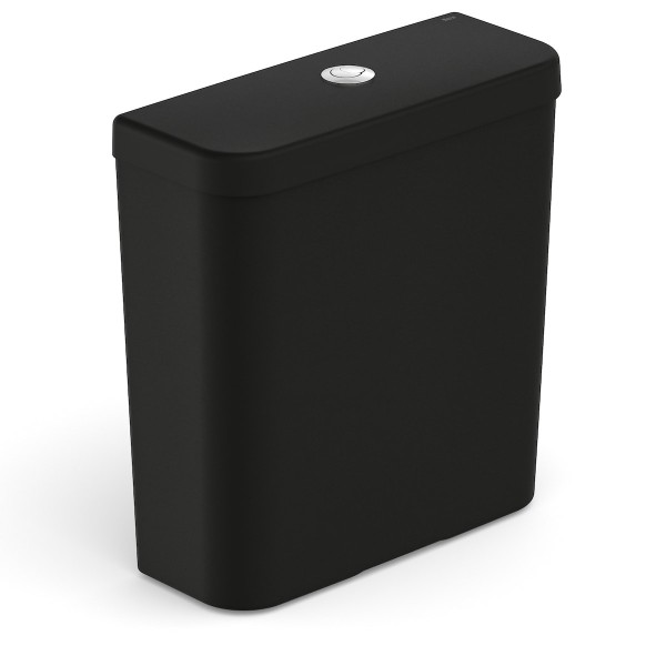 Encontraproduto.com.br - Caixa Acoplada com Duplo Acionamento Gap Ref. B341470088 Black Matte Roca