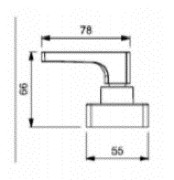 Encontraproduto.com.br - Acabamento de Registro Escuadra Base Reforma 1/2