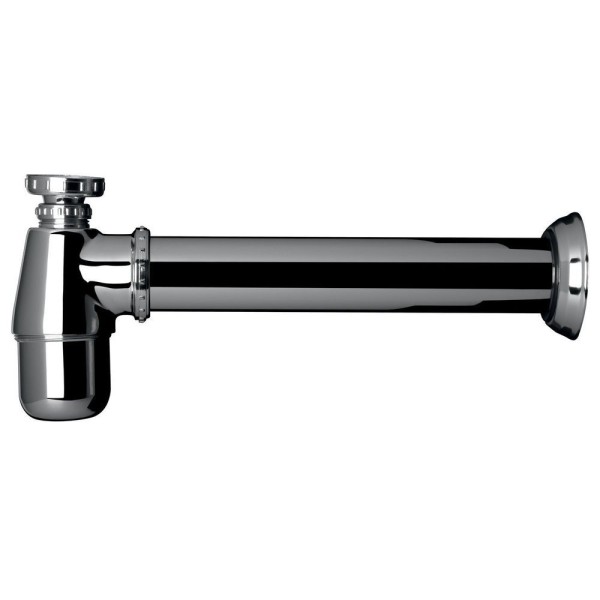 Encontraproduto.com.br - Sifão Para Tanque 1.1-4 X Dn40 X 200 Mm Com Adaptador Dn50