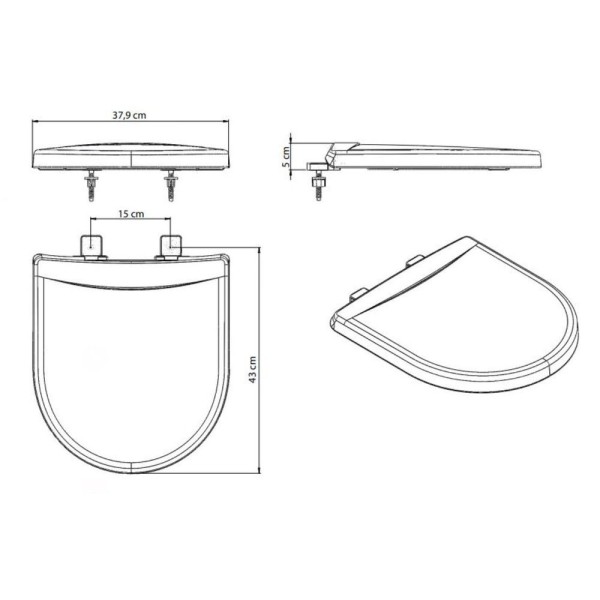 Encontraproduto.com.br - Assento Roca Nexo Soft Close Pp Branco