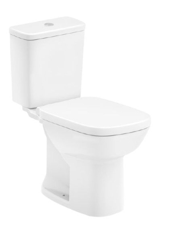 Encontraproduto.com.br - Bacia Roca Debba Square para Caixa Branco A348991000