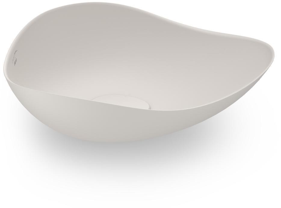 Encontraproduto.com.br - Cuba de Apoio Para Banheiro Roca 54X37,5 Ruy Ohtake Beig
