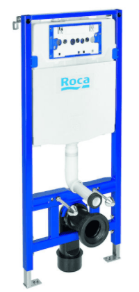 Suporte para Bacia Suspensa com Caixa Embutida 3/6 Litros Drywall - Roca