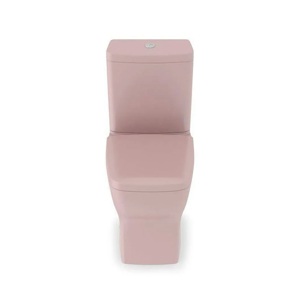 Kit Bacia Cx Acoplada e Acessórios Boss Rose - Incepa