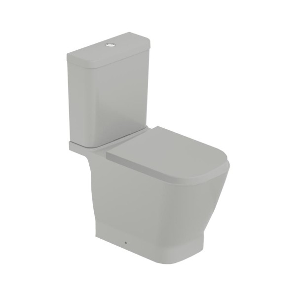 Encontraproduto.com.br - Kit Bacia com Caixa Acoplada Roca Completo Gap Stone