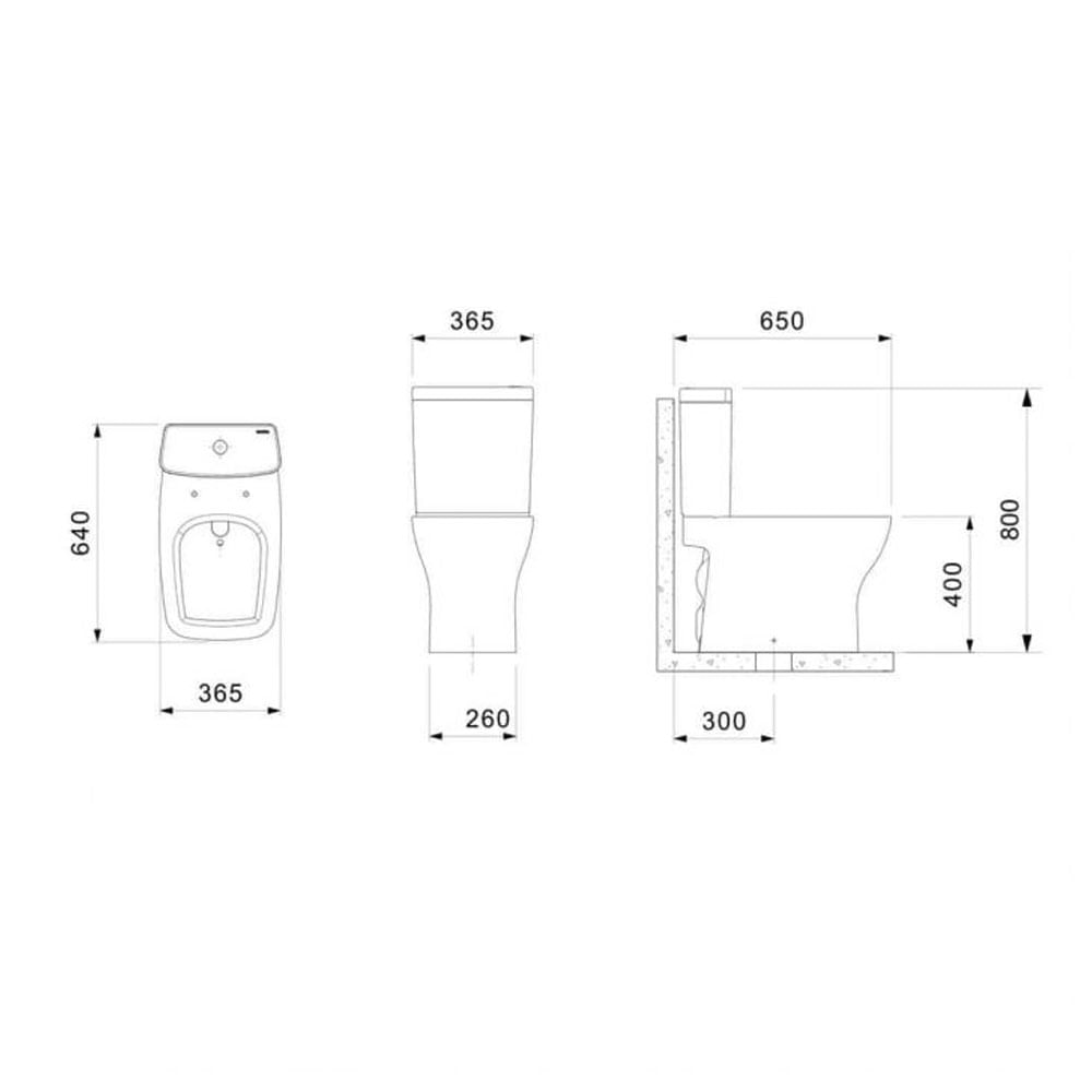 Encontraproduto.com.br - Kit Bacia com Caixa Acoplada Boss Onix - Incepa