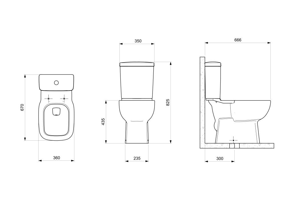 Encontraproduto.com.br - Kit Bacia com Caixa Acoplada e Acessórios Debba Comfort Ref.C329723022 Branco Roca