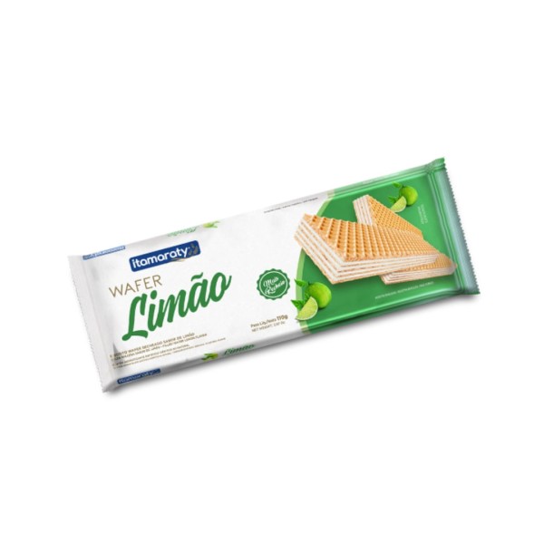 Biscoito Itamaraty Wafer Limao 80G