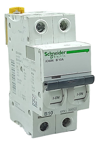 Disjuntor monopolar K32A/K32F 16A curva B bivolt Schneider