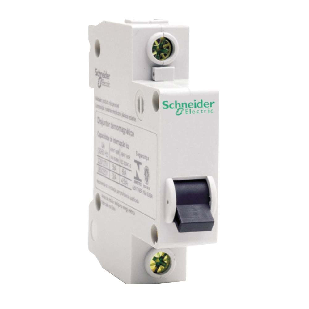 Disjuntor monopolar 40A curva C bivolt Schneider
