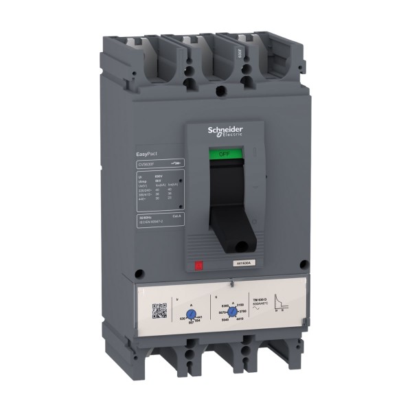 Encontraproduto.com.br - Disjuntor Ajustável 3P 280-400A 36Ka 380V Cvs400F3400 Lv540306 Schneider