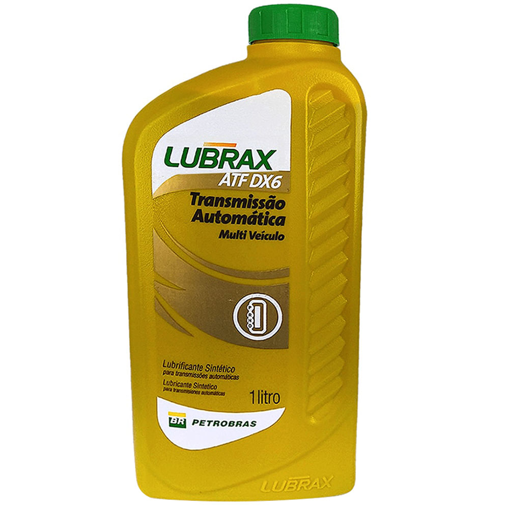 Óleo Sintético Lubrax Transmissão Automática ATF DX6 1 Litro