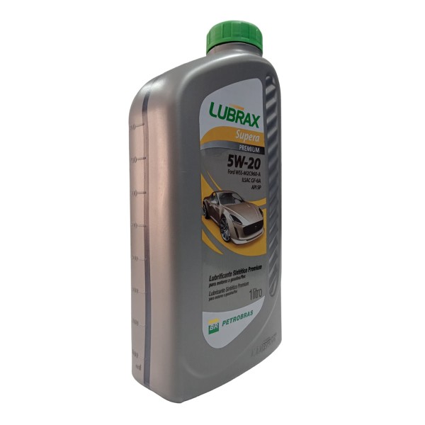 Encontraproduto.com.br - Óleo Lubrificante do Motor Lubrax Supera Premium 5W20 Ford WSS-M2C960-A ILSAC GF-6A API SP 1L