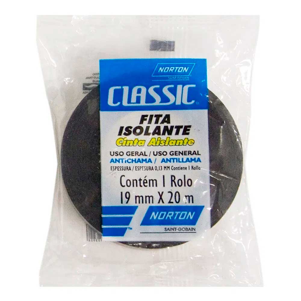 Encontraproduto.com.br - Fita Isolante Norton 66261132422 19Mm X 20M Preta