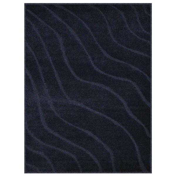Tapete para Sala Realce Falesia 56 Chumbo 1,00X1,50M - J Serrano