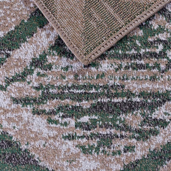 Encontraproduto.com.br - Tapete para Sala Classic Fiji 15 Creme-Verde 2,50X3,00M - J Serrano