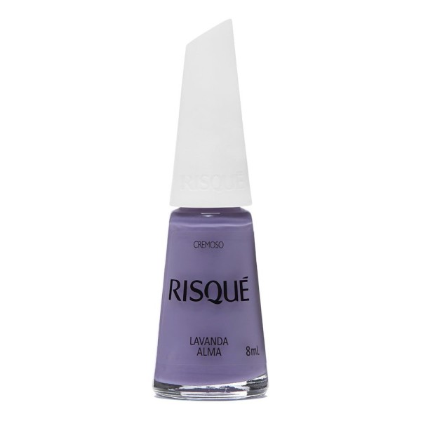 Encontraproduto.com.br - Esmalte Risqué Cremoso Lavanda Alma 8ml