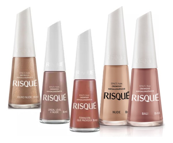 Encontraproduto.com.br - Esmalte Risqué Marrom Cremoso Tom do Meu Tom 8ml