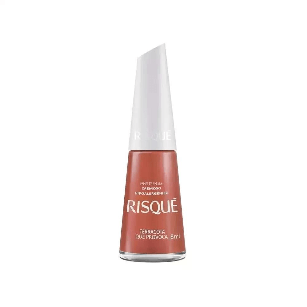 Encontraproduto.com.br - Esmalte Cremoso 8ml Terracota Provoca - Risque