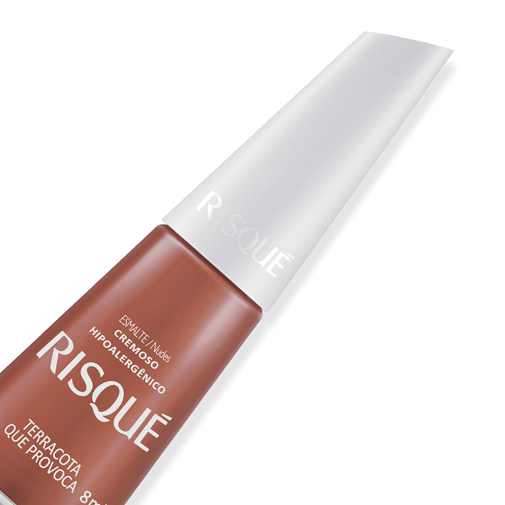Encontraproduto.com.br - Esmalte Cremoso 8ml Terracota Provoca - Risque