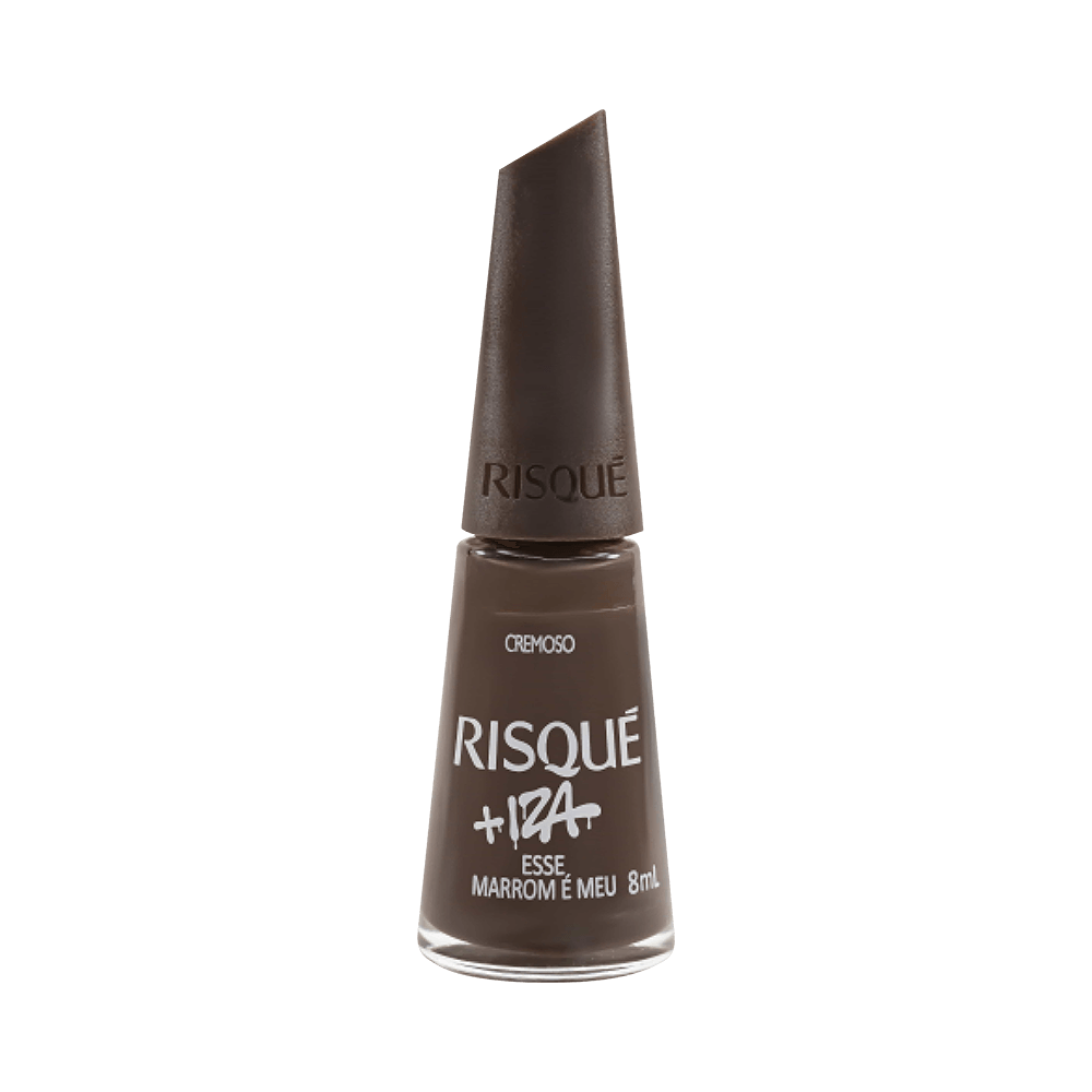Encontraproduto.com.br - Esmalte Risqué Cremoso Iza Esse Marrom é Meu