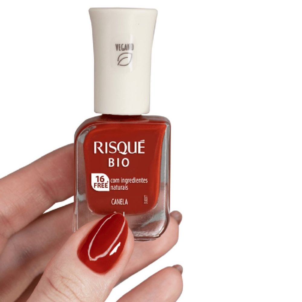 Encontraproduto.com.br - Esmalte Bio 16 Free 9ml Canela - Risque