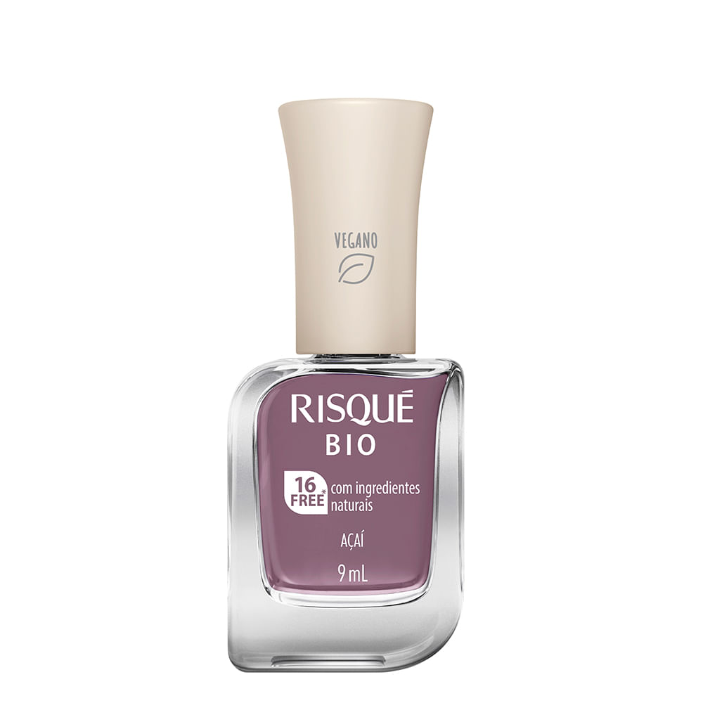 Encontraproduto.com.br - Esmalte Risqué Bio Cremoso Açaí - Risqué - 9ml