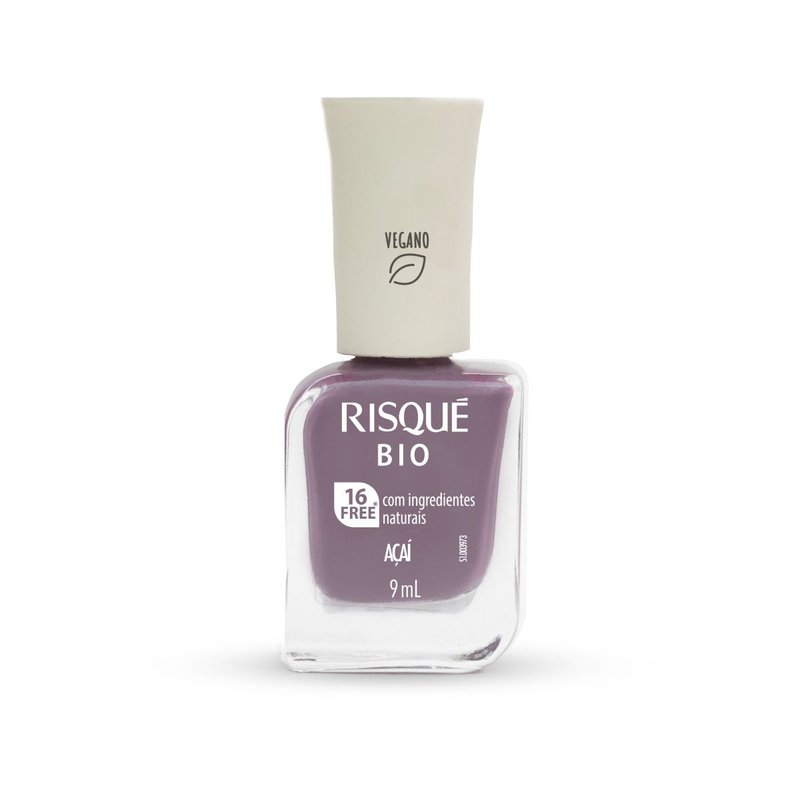 Encontraproduto.com.br - Esmalte Risqué Bio Cremoso Açaí - Risqué - 9ml