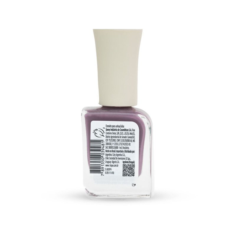 Encontraproduto.com.br - Esmalte Risqué Bio Cremoso Açaí - Risqué - 9ml
