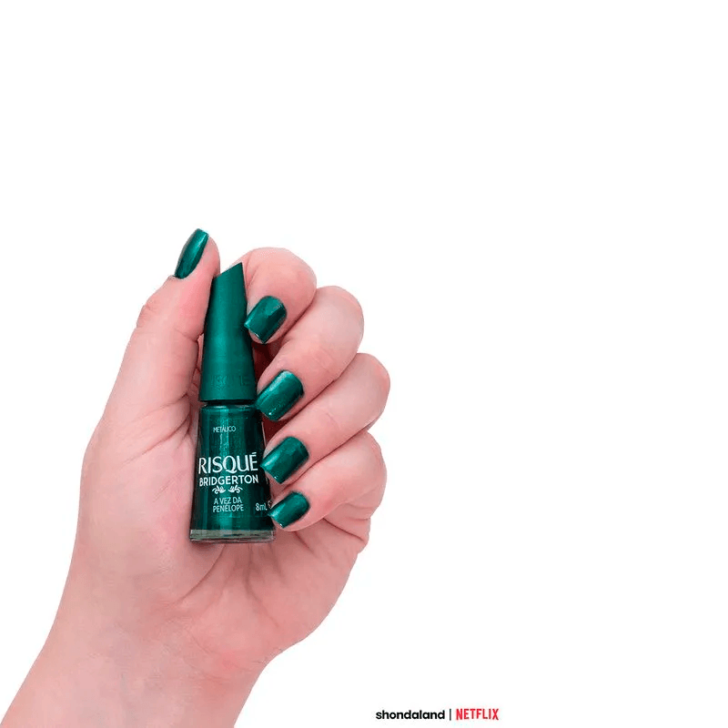 Encontraproduto.com.br - Esmalte Risqué A Vez da Penelope Metalico - Risqué - 8ml