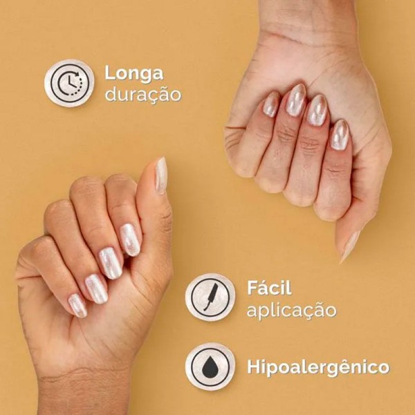 Encontraproduto.com.br - Esmalte Triangulum Metálico Risqué & Doritos - 8ml