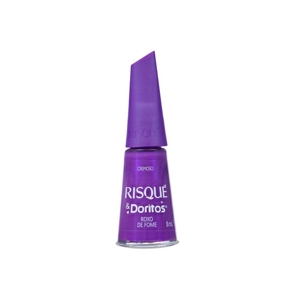Encontraproduto.com.br - Esmalte Roxo de Fome Cremoso Risqué & Doritos - 8ml