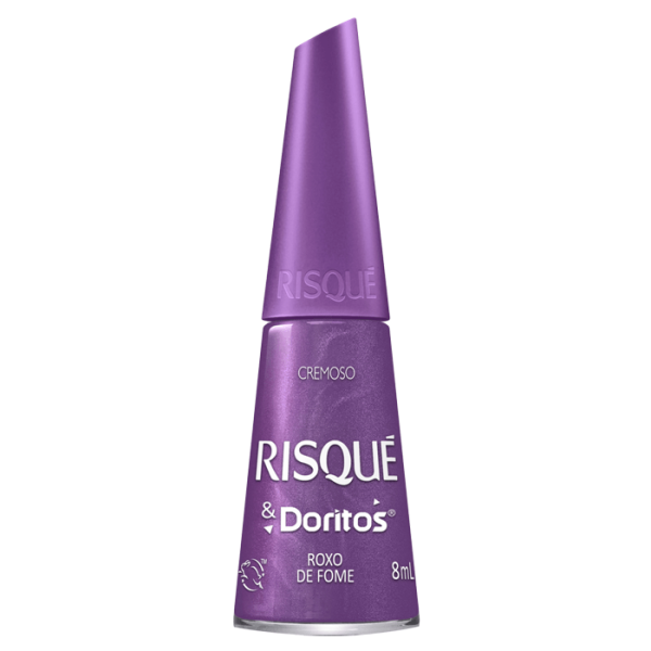 Encontraproduto.com.br - Esmalte Roxo de Fome Cremoso Risqué & Doritos - 8ml