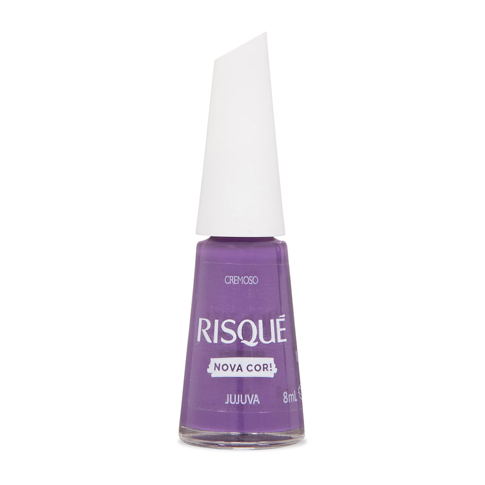 Esmalte Roxo Risqué Jujuva Cremoso 8ml