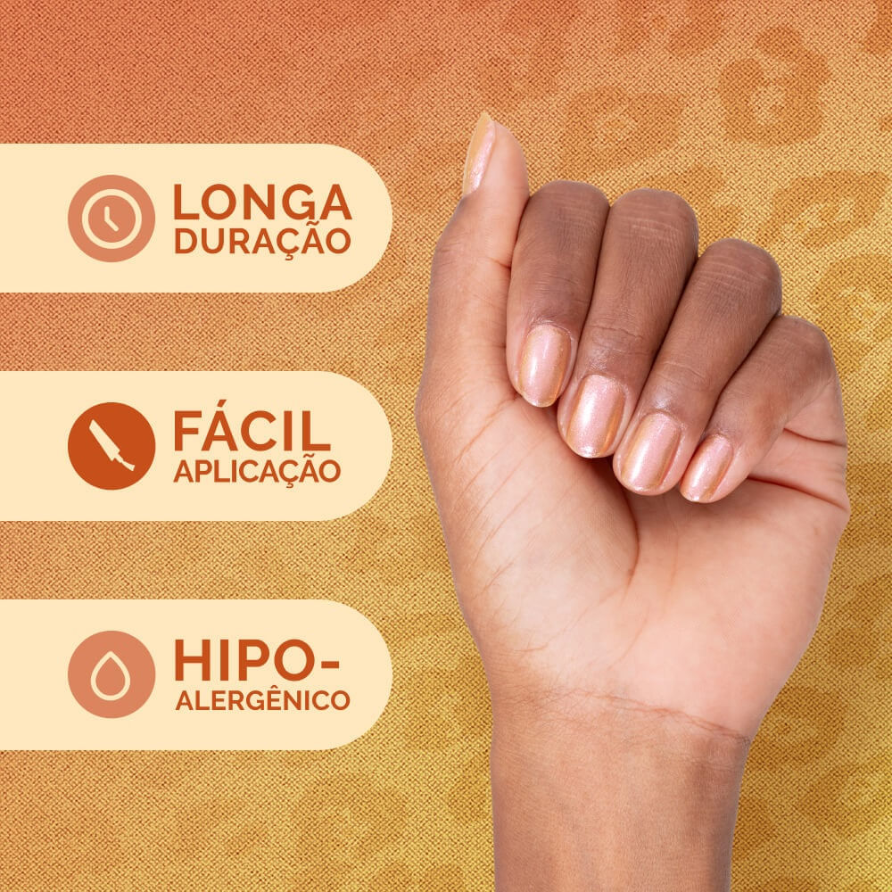 Encontraproduto.com.br - Esmalte Laranja Risqué & Chilli Beans Verdadeira Camaleoa Efeito 8ml