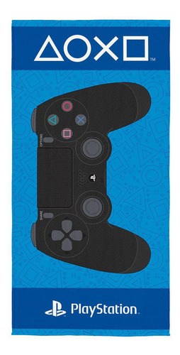 Toalha de Banho Infantil Veludo Lepper Playstation