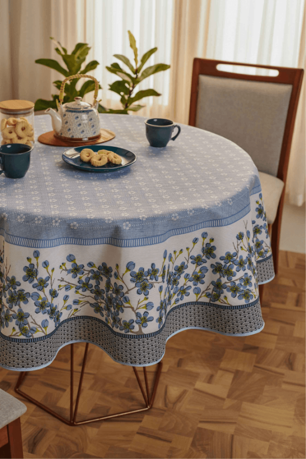 TOALHA MESA QUAD 4 LUGARES ORIENTE 140X140CM