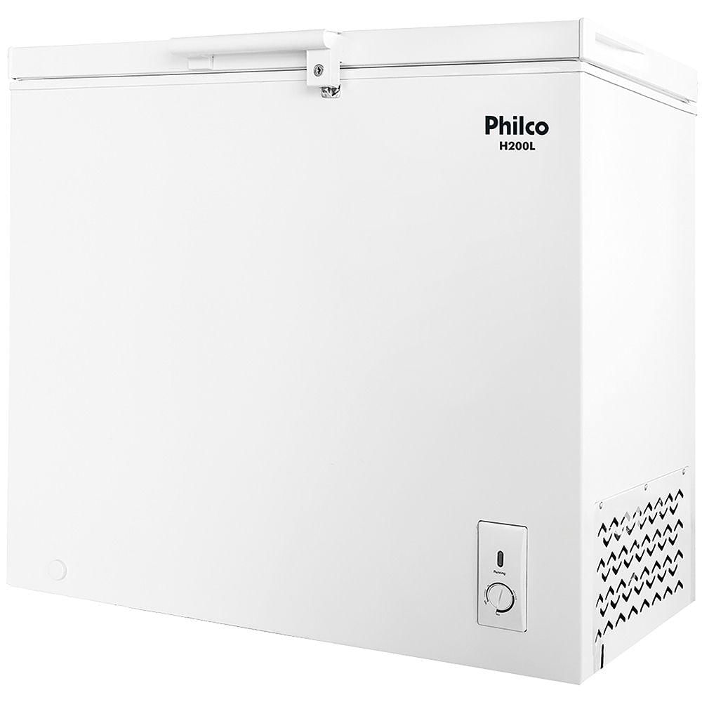 Encontraproduto.com.br - FREEZER HORIZONTAL 200L PHILCO H200L BRANCO 220V
