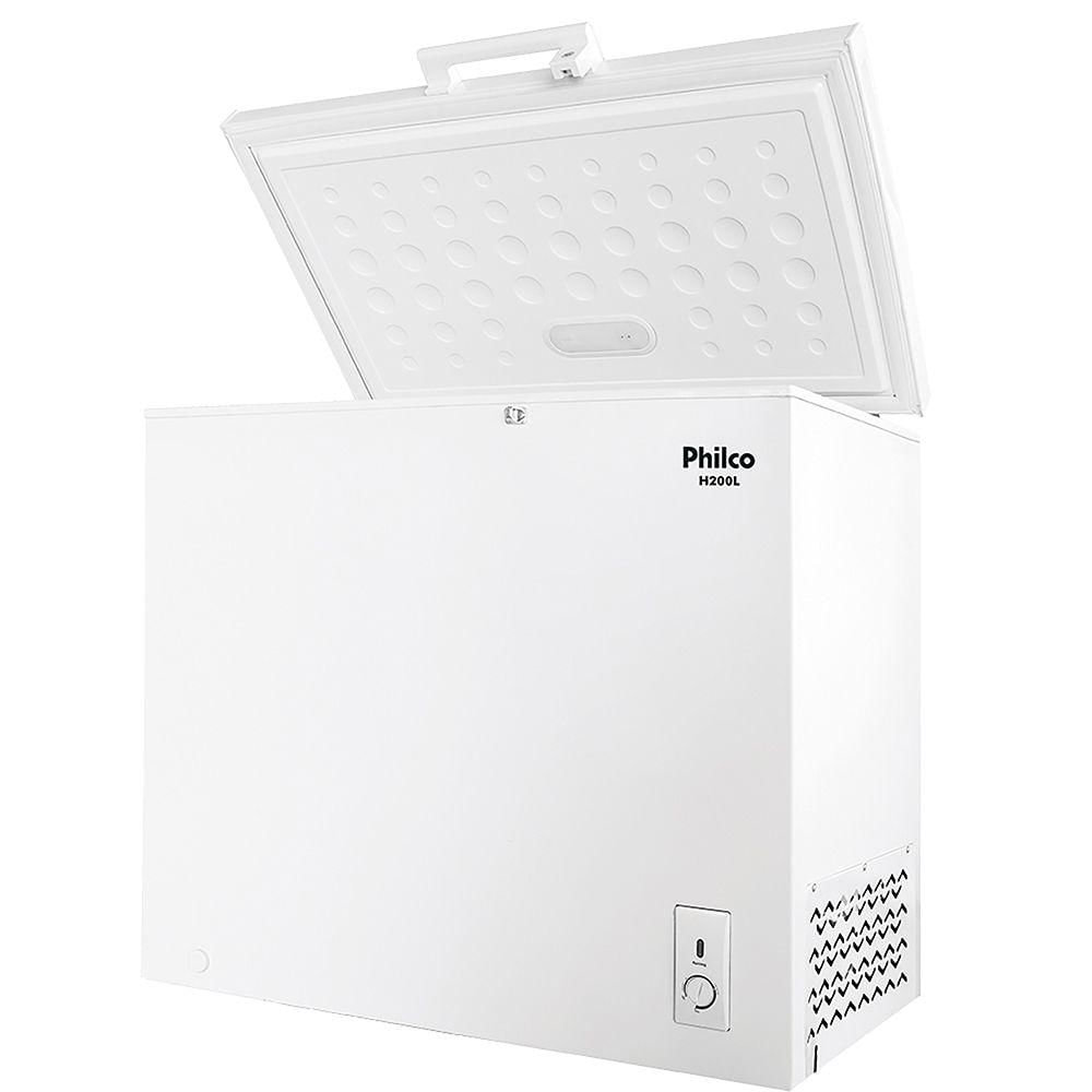 Encontraproduto.com.br - FREEZER HORIZONTAL 200L PHILCO H200L BRANCO 220V