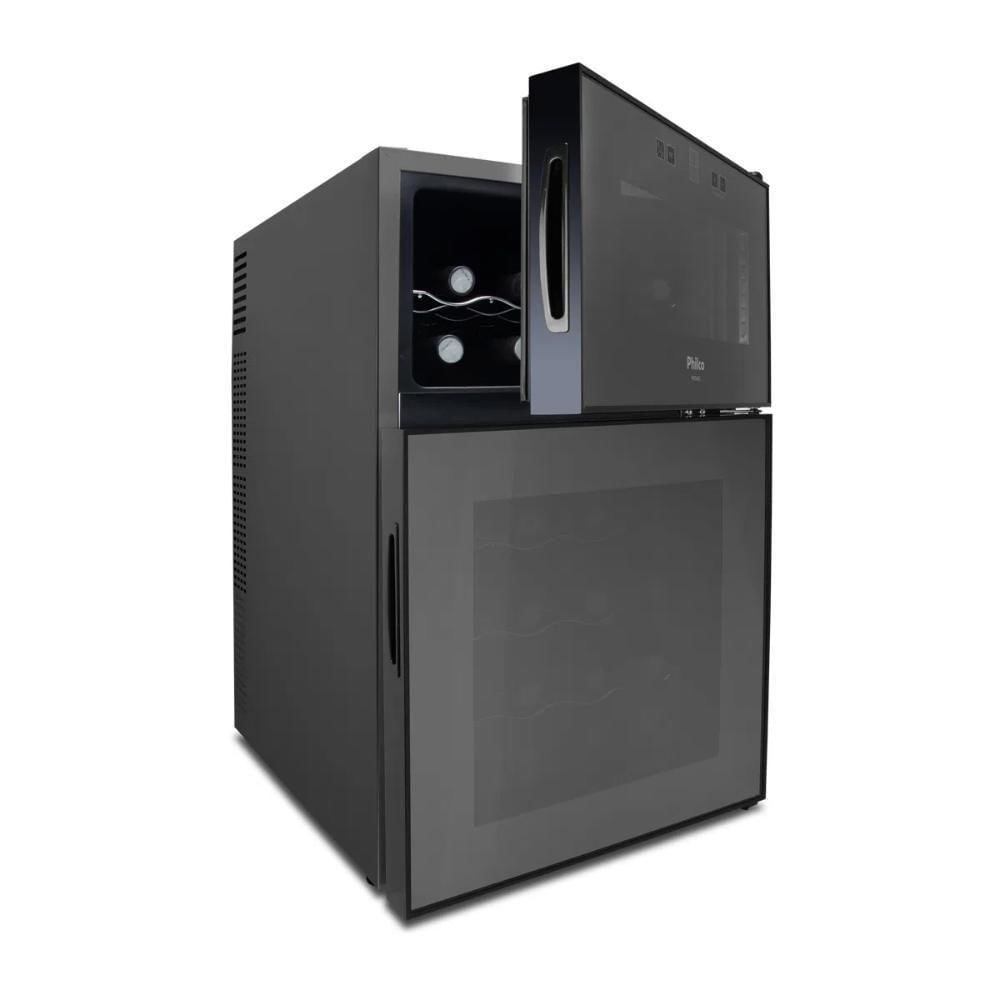 Adega Philco 24 Garrafas Preto Ph24dz - 220v