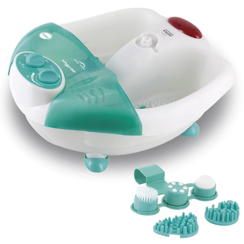 Encontraproduto.com.br - Hidromassageador Para Os Pés Britânia Aqua Foot 400W Até 30°C 127V Branco