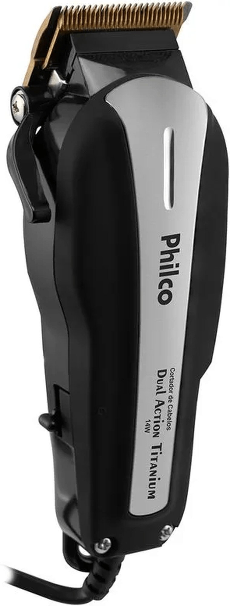 MÁQUINA DE CORTAR CABELO PHILCO DUAL ACTION TITANIUM