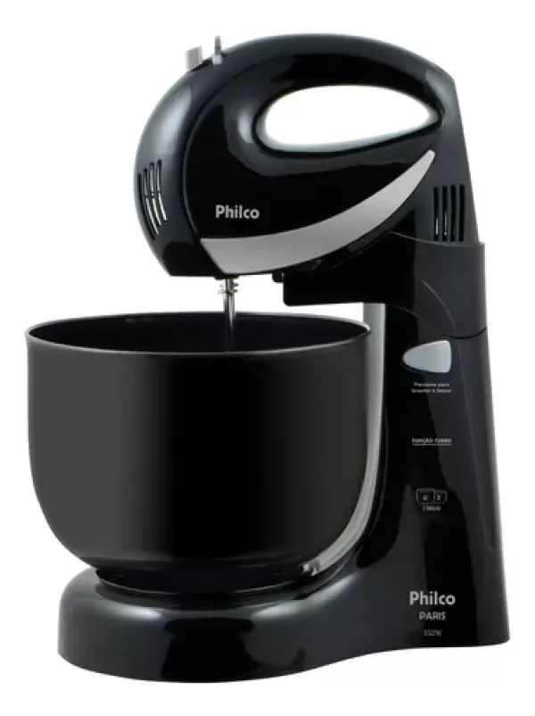Batedeira Paris Com 4 Velocidades 350w Bateparis Philco 220v