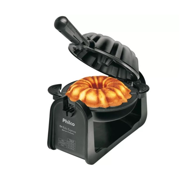Encontraproduto.com.br - Assadeira Rápida Bolo Express Preto 220V Philco