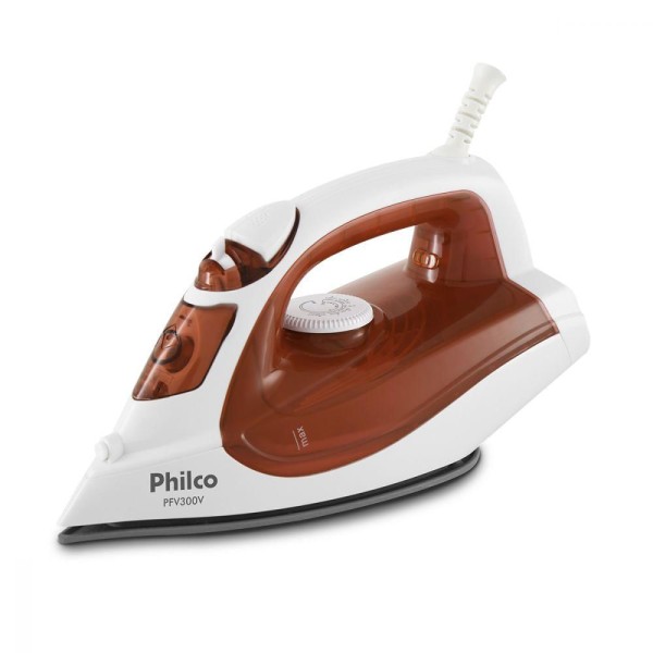 Ferro De Passar Roupa C- Spray Umedecedor Vermelho 220v