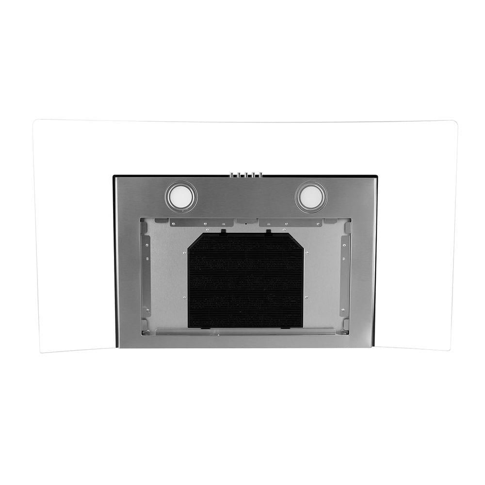 Coifa de Parede Philco PCO90G Curva 90cm Inox Dupla filtragem